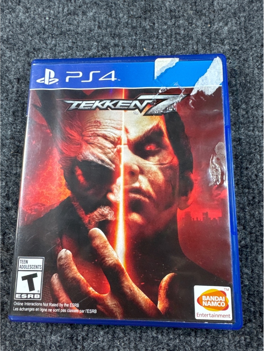 Tekken 7 PS4 PlayStation 4 Bandai Namco Fighting Video Game Pre-Owned